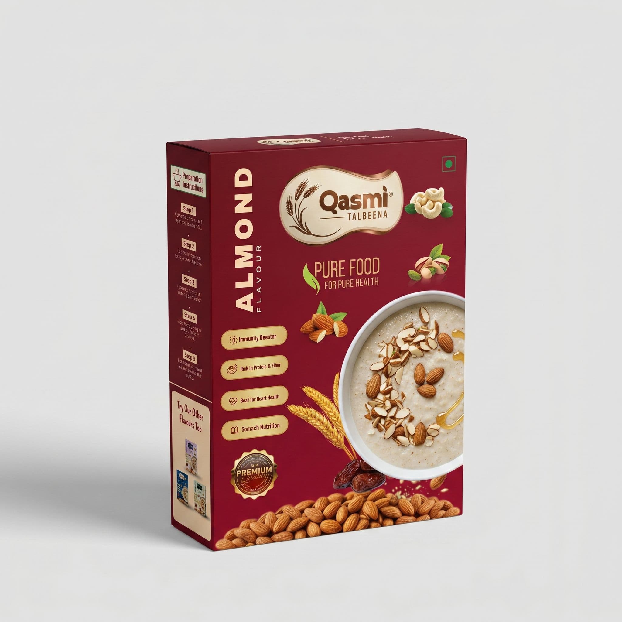 Qasmi Talbeena – Almond